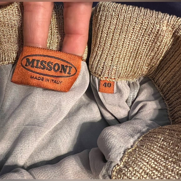 Missoni Golden Chevron knit midi skirt - Picture 4 of 10